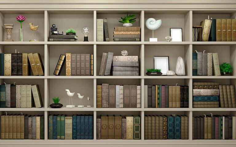كيف تصمم رف الكتب كالمحترفين: نصائح ستلهمك!